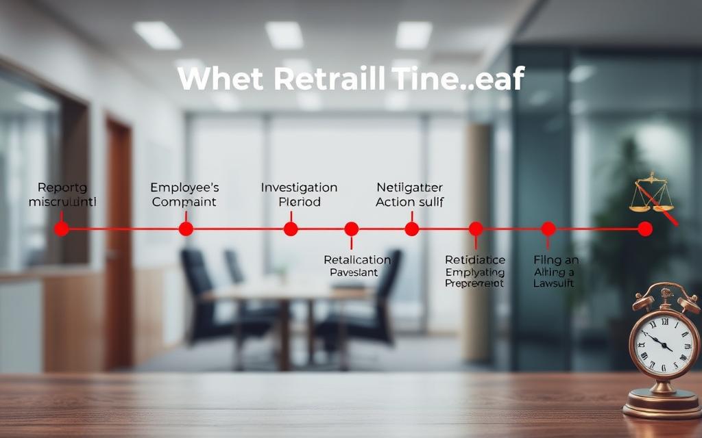 Workplace Retaliation Legal Timeline